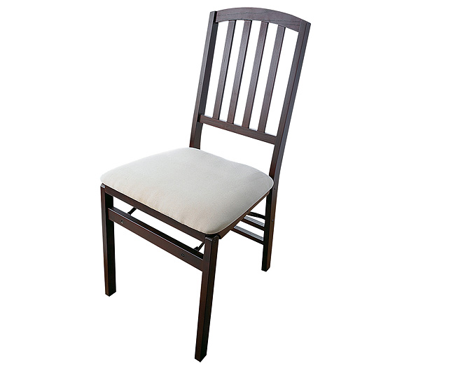 Unbranded Folding Dining Chair, Mahogany (4) (Recodes)