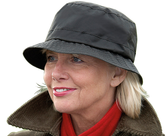 Unbranded Folding Wax Bush Hat Green Medium