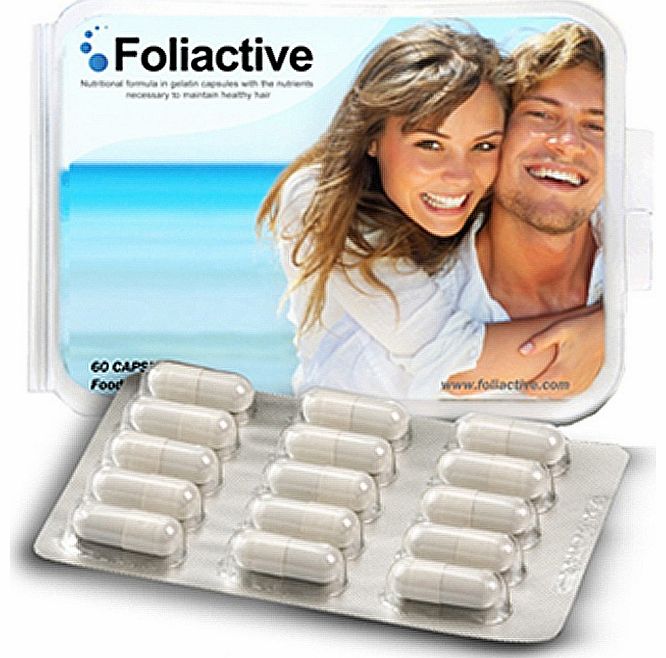 Unbranded Foliactive Capsules - Prevent Hair Loss