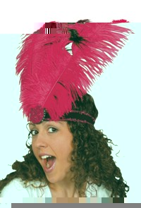 Follies Feather Head-Dress Deluxe