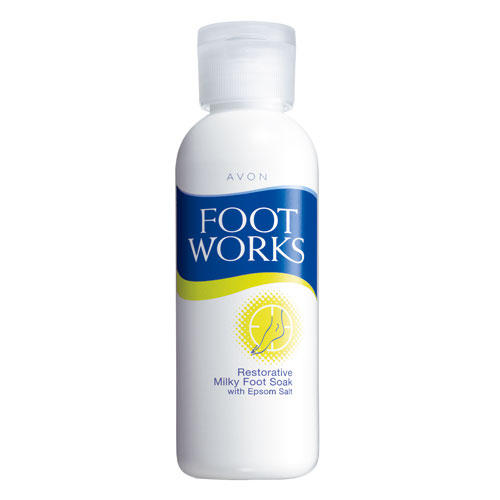 Unbranded Footworks Restorative Milky Foot Soak with Epsom