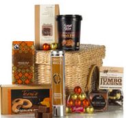 Thisfun hamper is packed with delicious goodsincludingLessiters Boozy truffles, Rural Foodies Vanilla Salted Caramel Milk Chocolate Drops and Teonis Chocolate Orange Indulgent Biscuitsmaking it a fantastic gift for chocolate lovers.Please see th