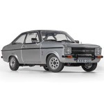 Sunstar has announced a 1/18 replica of the Ford Escort Mk.II Ghia in platinum