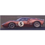 The late sixties saw the boom of the GT40 with many privateer examples raced as well as the works