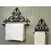 Unbranded Forged Iron Large Towel Rail