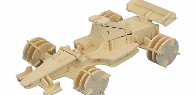 Unbranded Formula 1 - Woodcraft Construction Kit- Quay
