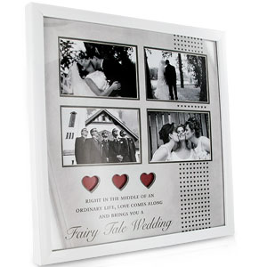 Unbranded Four Photo Fairy Tale Wedding Photo Frame