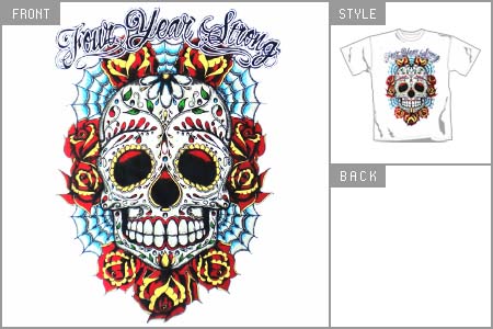 Unbranded Four Year Strong (Sugarskull) T-Shirt