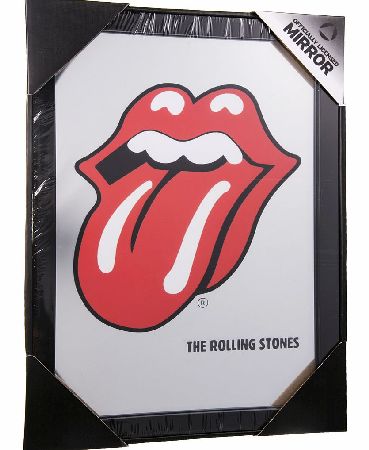 Unbranded Framed Rolling Stones Tongue Mirror