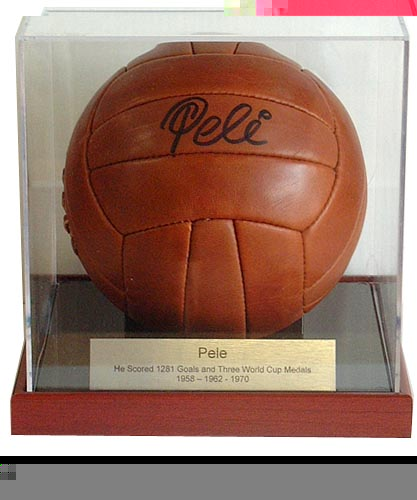 Unbranded Framing of Ball or Boxing Glove with Plaque