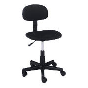 Unbranded Freshman Upholstered Computer Chair, Black