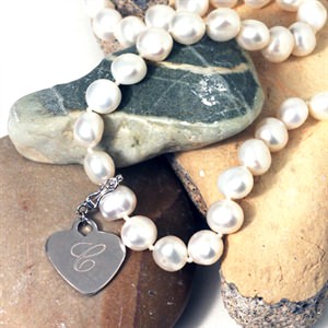 Unbranded Freshwater Pearl Personalised Necklace