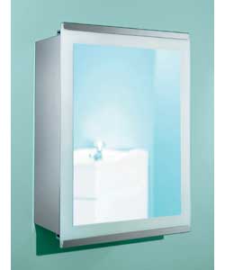 Frosted Mirror Sliding Cabinet
