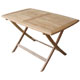 FSC White Oak Rectangular Folding Table