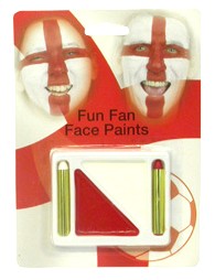 Unbranded Fun Face Paints Red And White