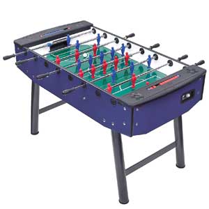 Fun Table Football Game in Dark Blue