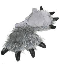 Unbranded Fur Monster Hand Paws - Grey