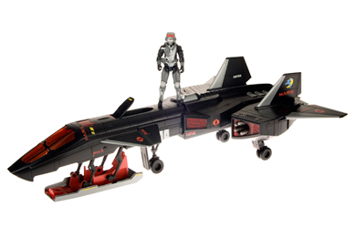 Unbranded G.I. Joe 9.5cm Night Raven with Air Viper
