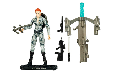 Unbranded G.I. Joe 9.5cm Single Figure Collection 2 - Shana Scarlett O`ara Covert Operations