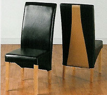 G2 Bycast Leather / Microsuede Dining Chair