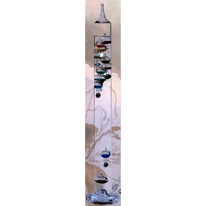 Unbranded Galileo Thermometer Multi-Colured 62cm