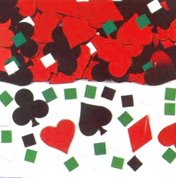 Gambling Casino - Confetti - Metallic