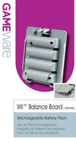 Unbranded GAMEware Balance Board Rechargeable Battery