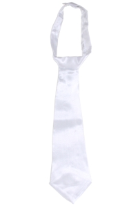 Unbranded Gangster Tie Ladies White