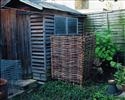 Unbranded Garden tidy: 68 x 68 x 120cm high - Brown