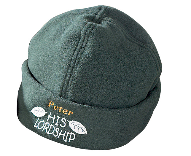 Unbranded Gardeners Fleece Beanie Hat - One Size - Head Gardener - Personalised