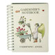 Keep track of your plans and plants with this handy sized A5 notebook.