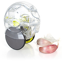 Chopping garlic? Now you can minimise pungent fingers and stinky surfaces with this brilliant little