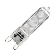 The GE pack contains a 60 Watts halogen clear light bulb that creates white light, great for use in 
