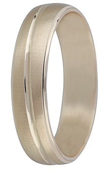 Unbranded Gents 9ct Gold Engraved Twist Wedding Ring