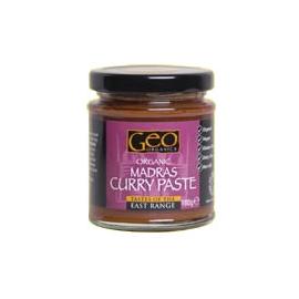 Unbranded Geo Organics Madras Curry Paste - 180g