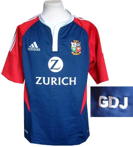 Unbranded Gethin Jenkins - British Lions 2005 team issue shirt