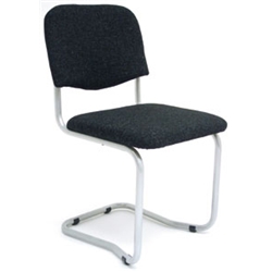 Stylish stacking designSturdy flexible steel tubeIdeal meeting room or visitors chairSeat WxDxH: