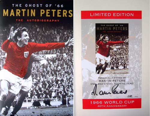 This superb limited edition hardback book is signed by Martin in the inside cover. Each book is numb