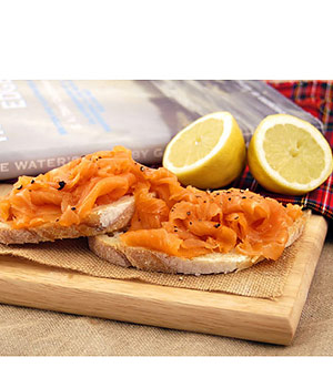 Unbranded Gift Hamper - 1000g Sliced Smoked Scottish Salmon