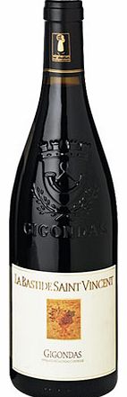 This domaines Gigondas vineyards are located on south-facing slopes of the Dentelles de Montmirail, where the soils are chalky clay and grey quartz. The grapes are fully hand-harvested and vinified without oak, the wine maturing for 12 months in tank