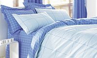 Gingham Egyptian Cotton Bedding Collection