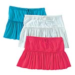 Short jersey skirts. Washable. Cotton
