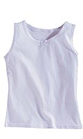 Pack of 5 cotton jersey vests. Cotton