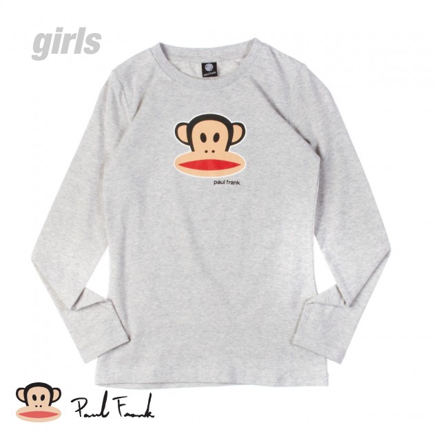 Unbranded Girls Paul Frank Basic Paul Long Sleeve T-Shirt