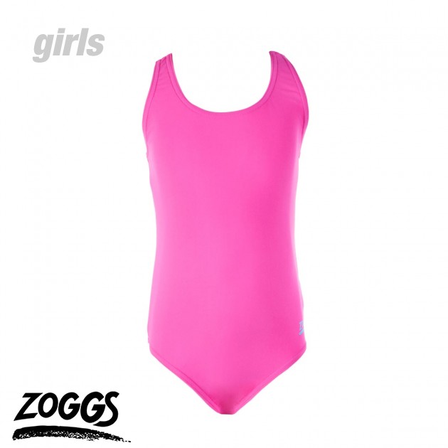 Unbranded Girls Zoggs Bellambie Actionback Swimsuit - Pink