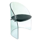 Glass chair 13900 furniture