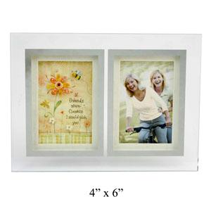 Unbranded Glass Friends Verse and Photo Frame