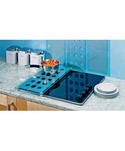 Unbranded Glass Hob Cover - Dots