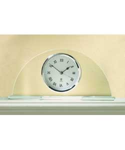 Glass Mantle Clock