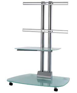 Unbranded Glass Stack Stand for TVs up to 42in